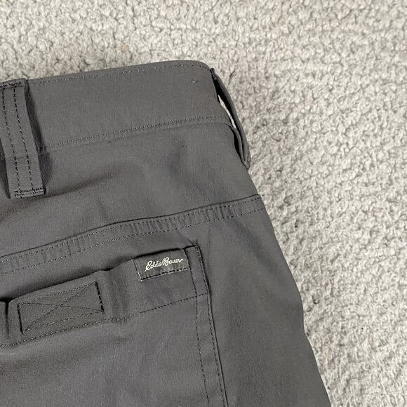 Eddie Bauer Men's 38x32 Fleece Lined Tech Pants Warm Hiking Winter Gray - Picture 11 of 11